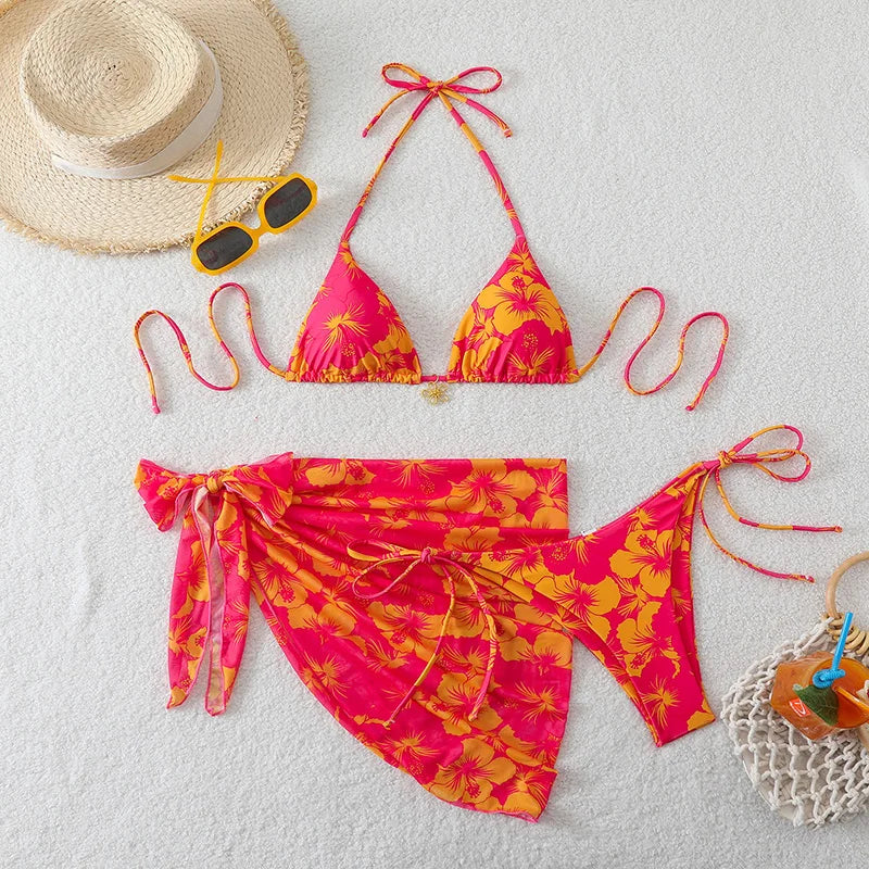 Micro Triangle Brazilian Bikini Set