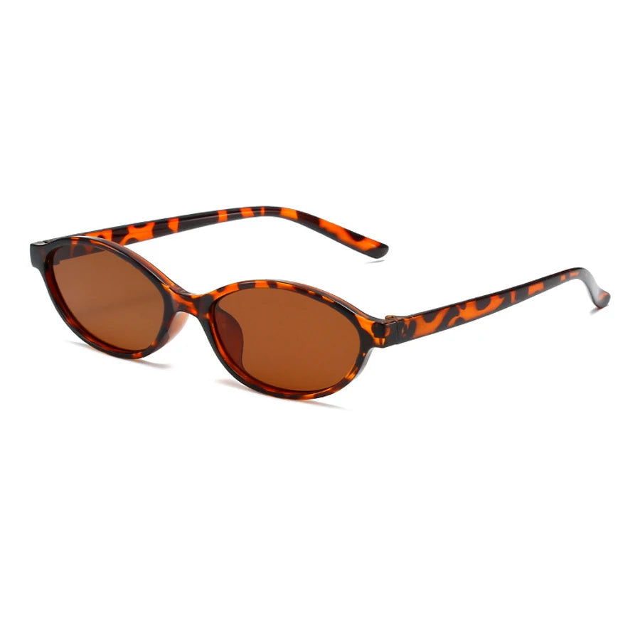 Retro Oval Frame Shades