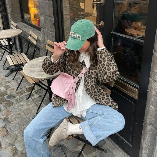 Leopard Spring Jacket