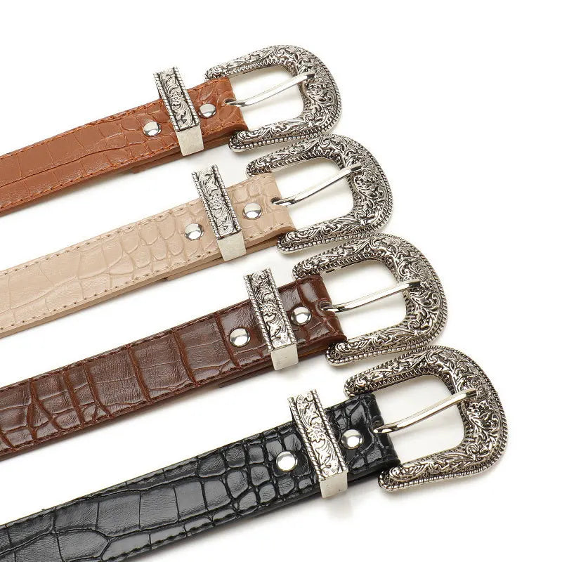 Pin‑Buckle Belt