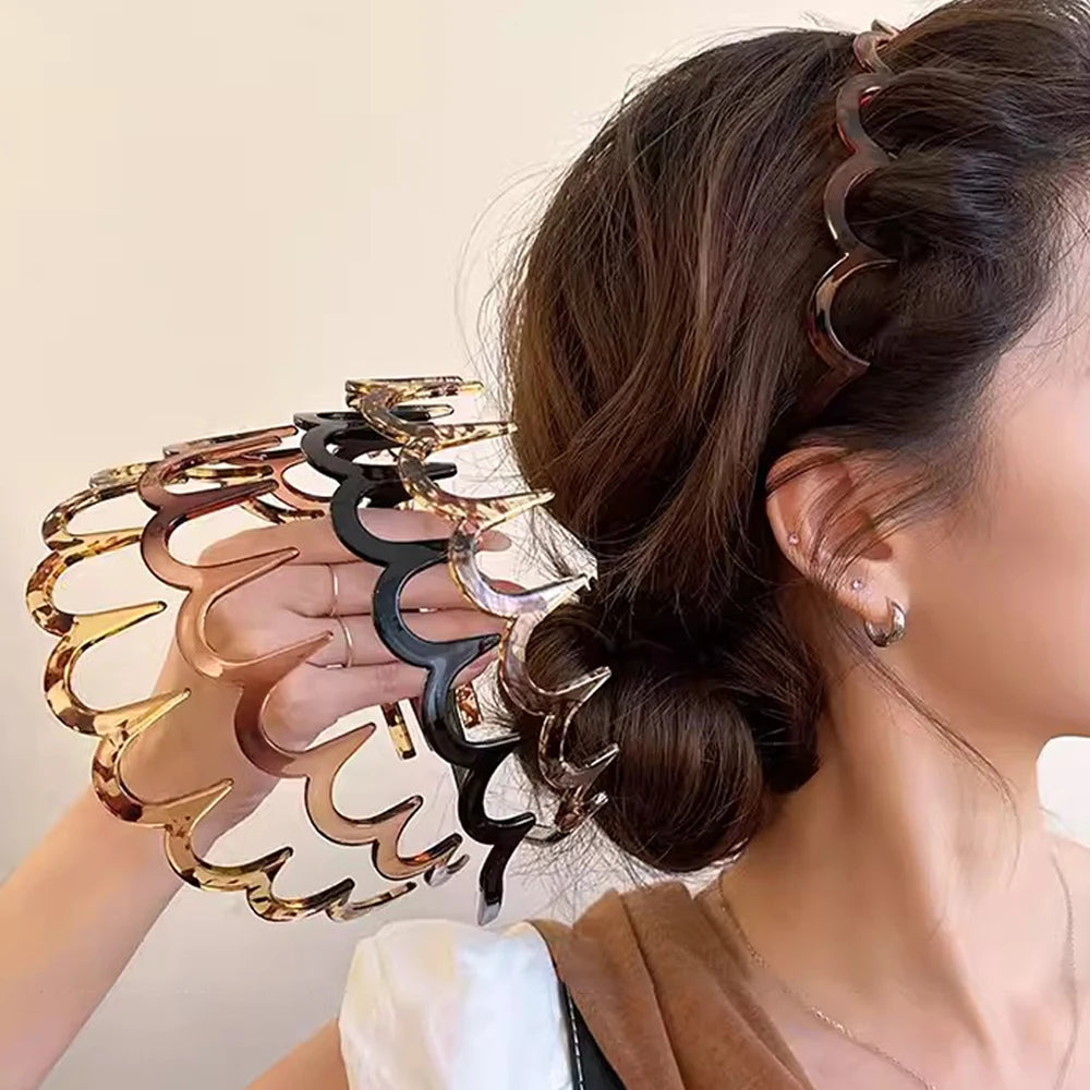 Non‑Slip Comb Headband