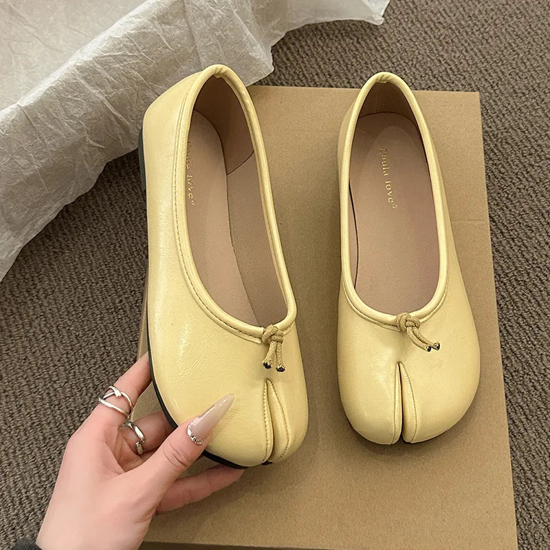 Colorful Tabi Flats