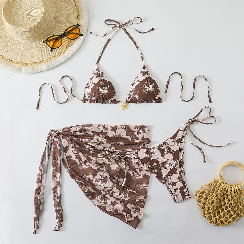 Micro Triangle Brazilian Bikini Set