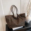 Large Leopard Tote Bag