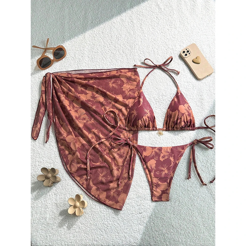 Micro Triangle Brazilian Bikini Set
