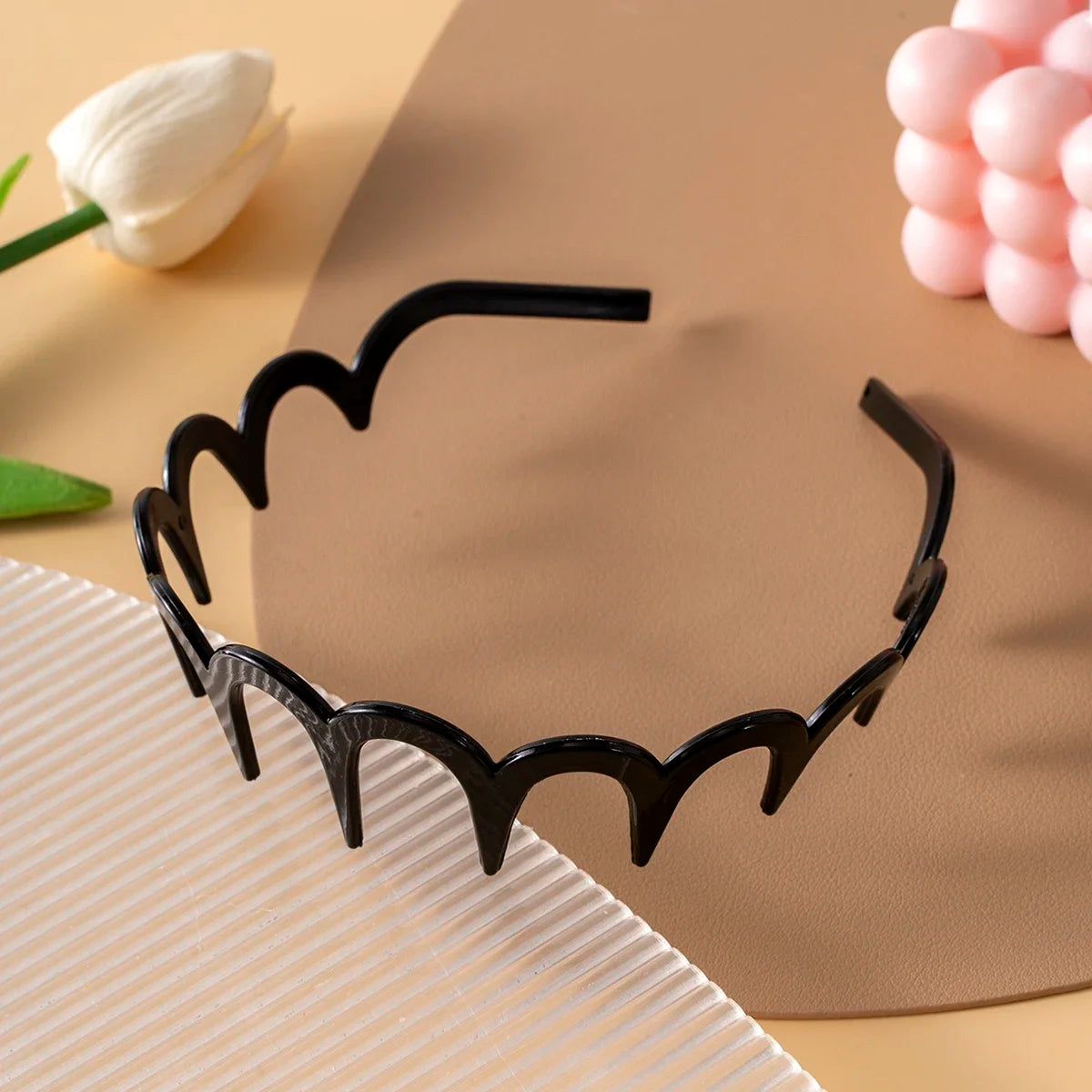 Non‑Slip Comb Headband