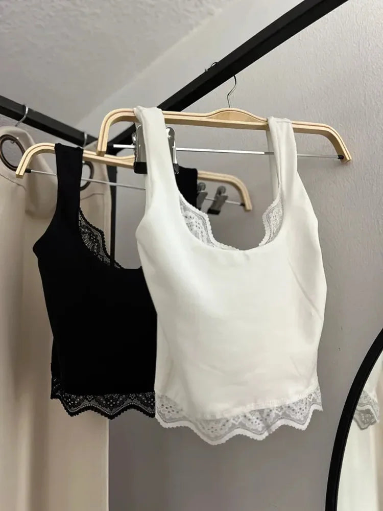 Lace Backless Street Cami