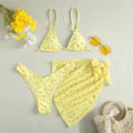 Bitty Floral Triangle Bikini Set