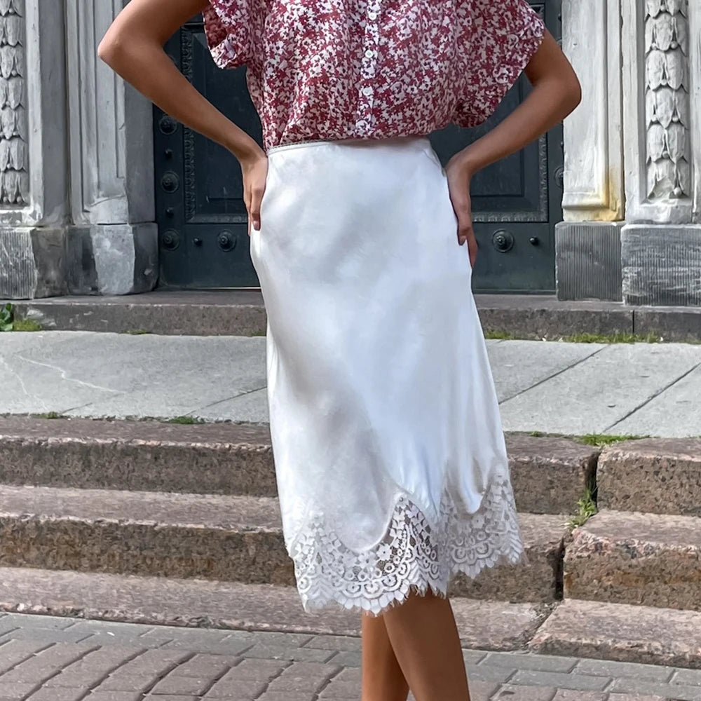 Lace Camisole & Maxi Skirt