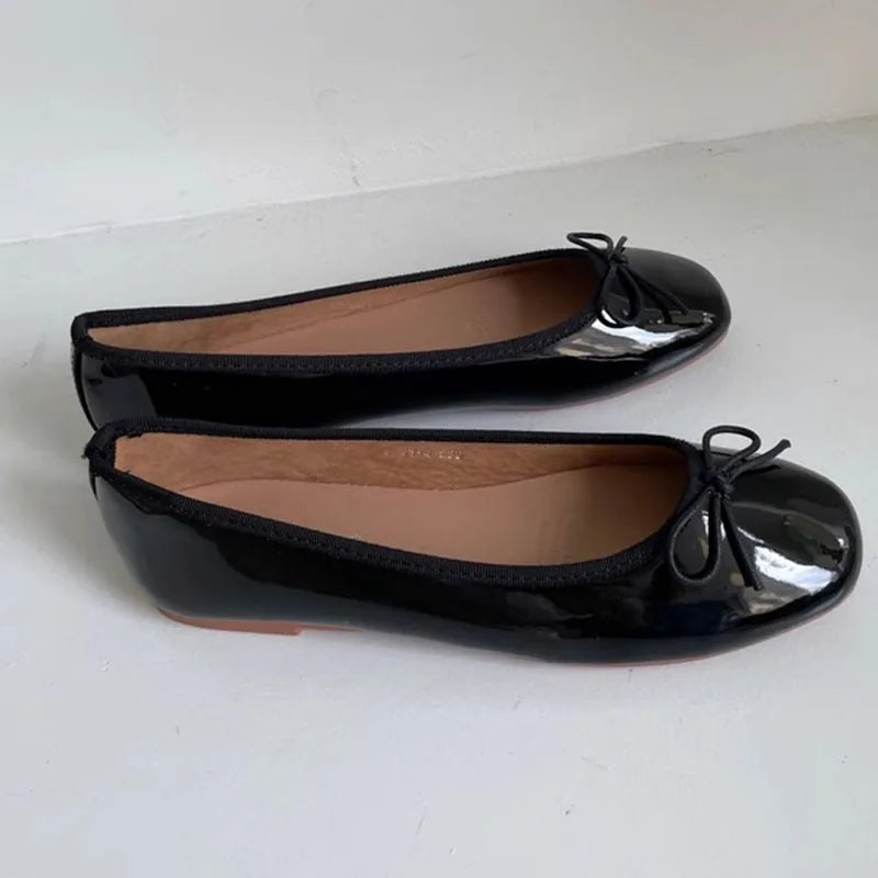 Colorful Bow Ballet Flat