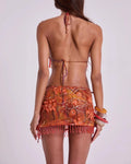Boho Beaded Fringe Bikini Set