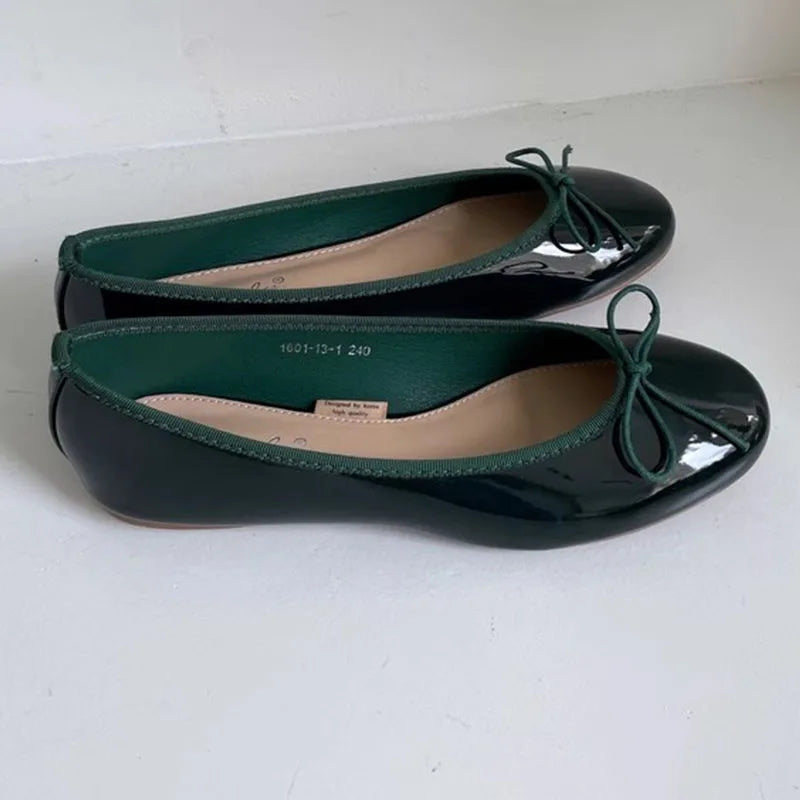 Colorful Bow Ballet Flat