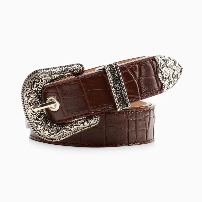 Pin‑Buckle Belt