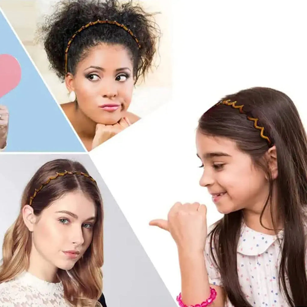 Non‑Slip Comb Headband