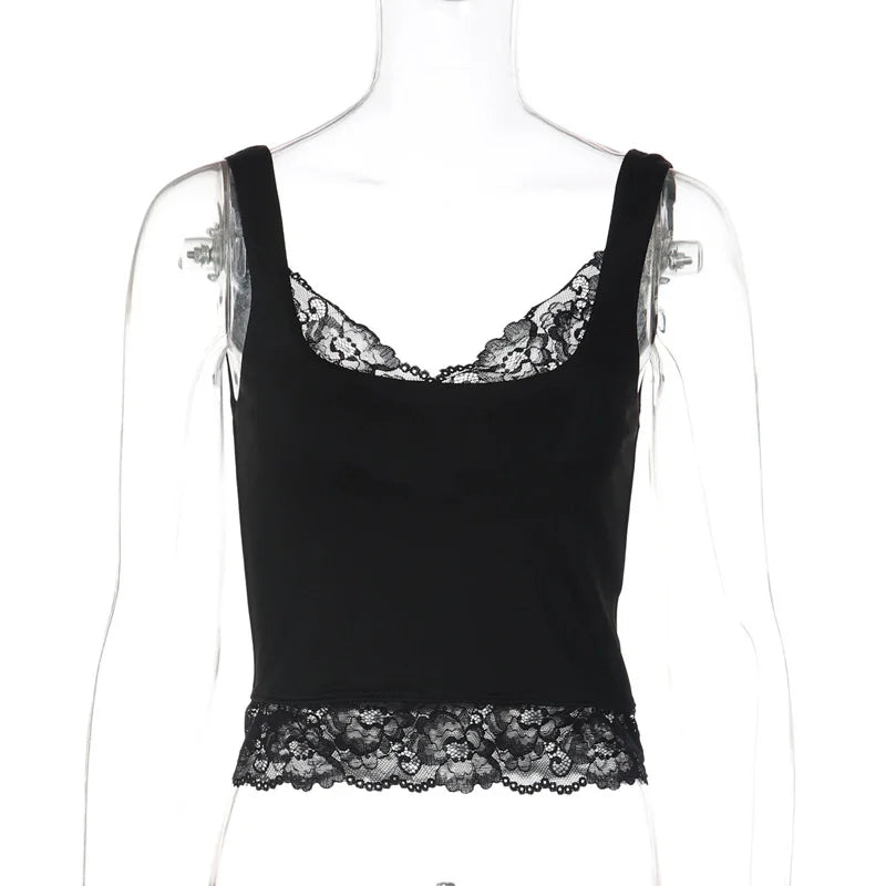 Lace Backless Street Cami