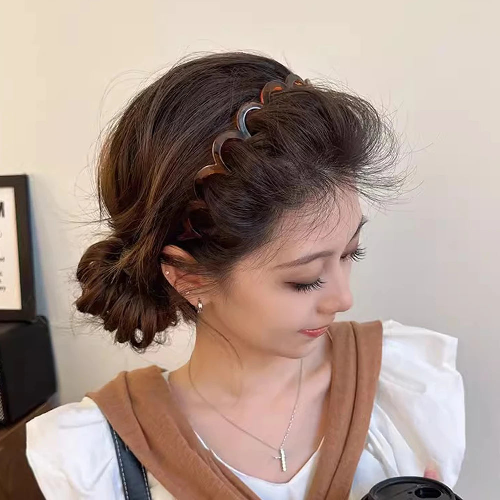 Non‑Slip Comb Headband