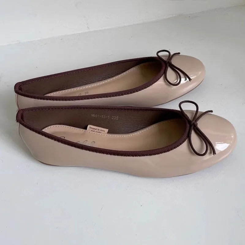Colorful Bow Ballet Flat