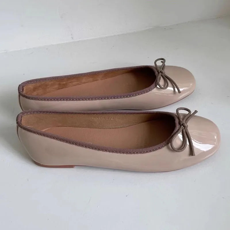 Colorful Bow Ballet Flat