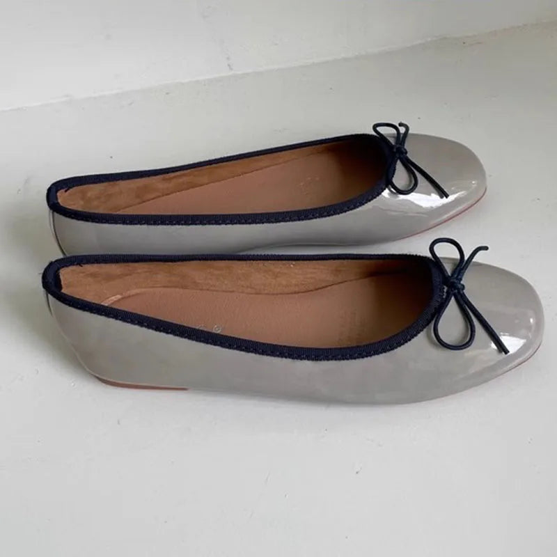 Colorful Bow Ballet Flat