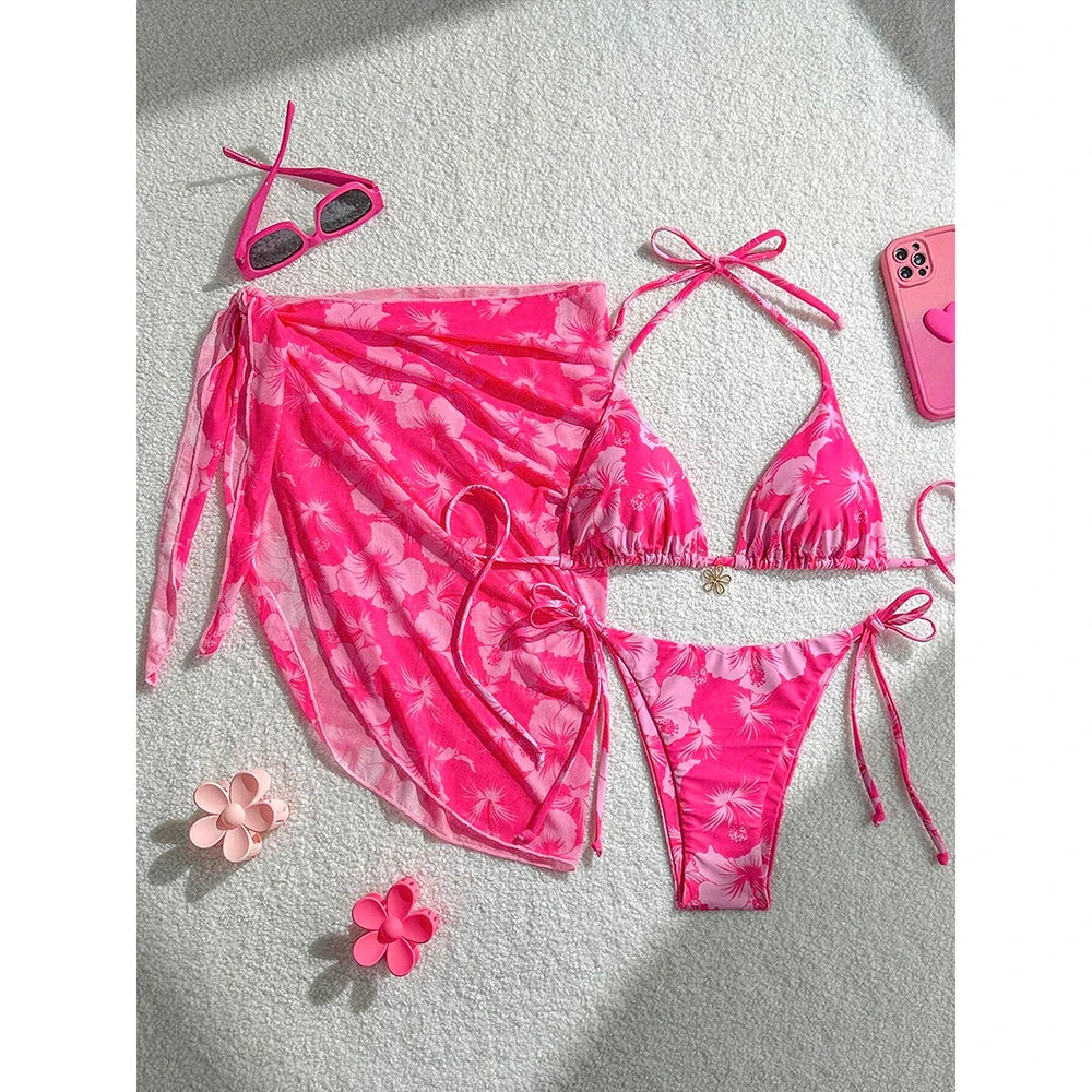 Micro Triangle Brazilian Bikini Set