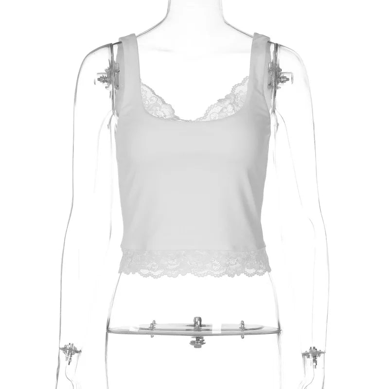 Lace Backless Street Cami