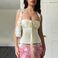 Satin Tie Top
