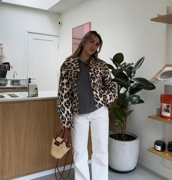 Leopard Spring Jacket