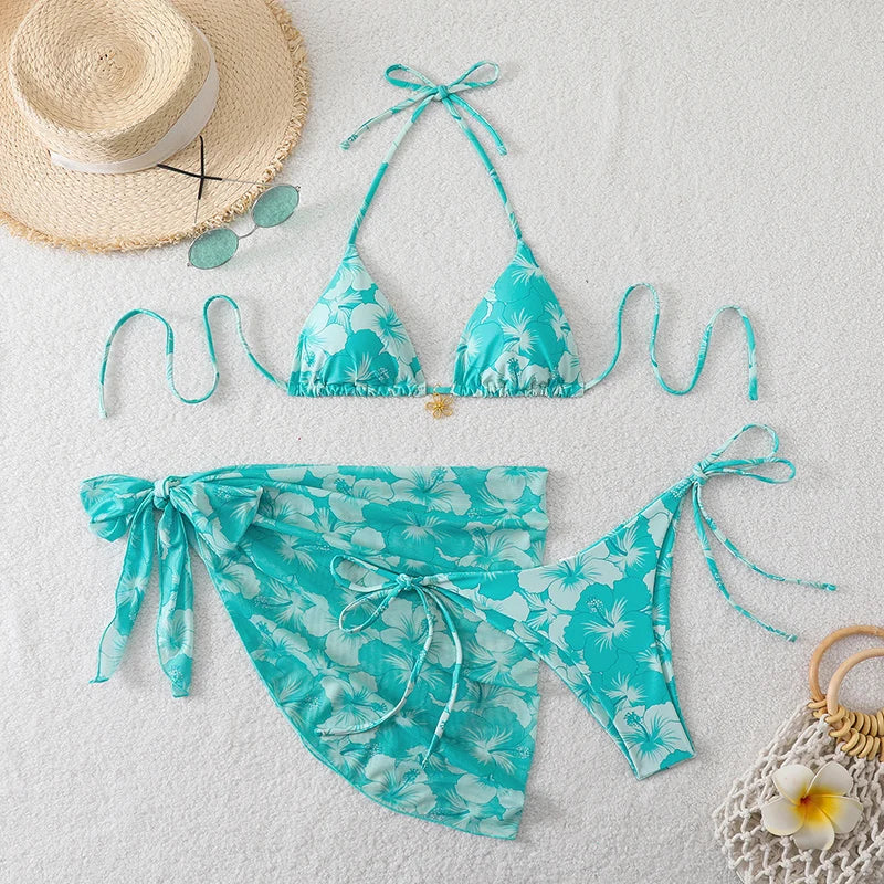 Micro Triangle Brazilian Bikini Set