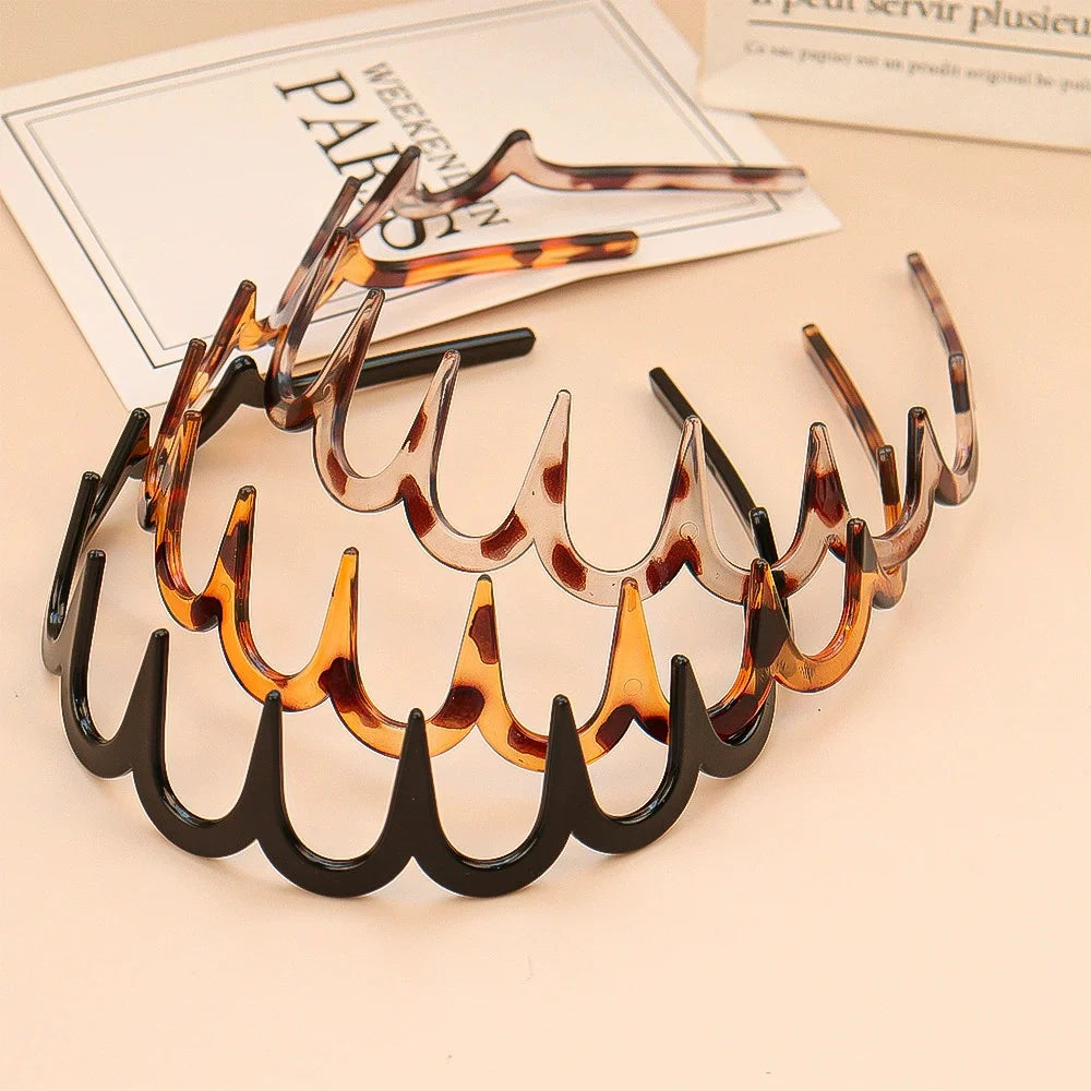 Non‑Slip Comb Headband